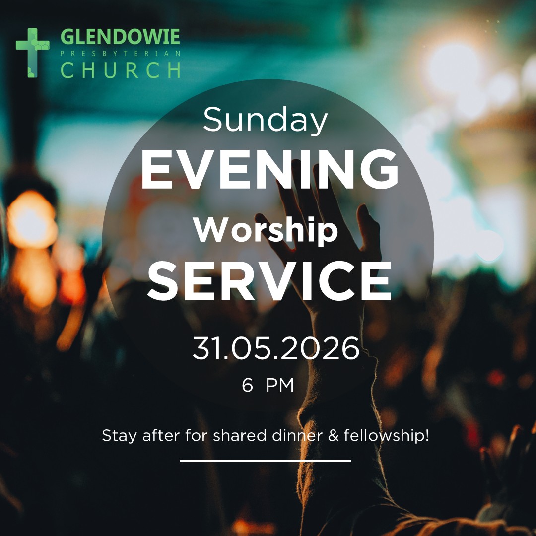 Evening Service Announcement